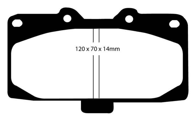 Bluestuff Front Brake Pads - For 89-95 Nissan Skyline (R32) 2.6 Twin Turbo GT-R - Click Image to Close