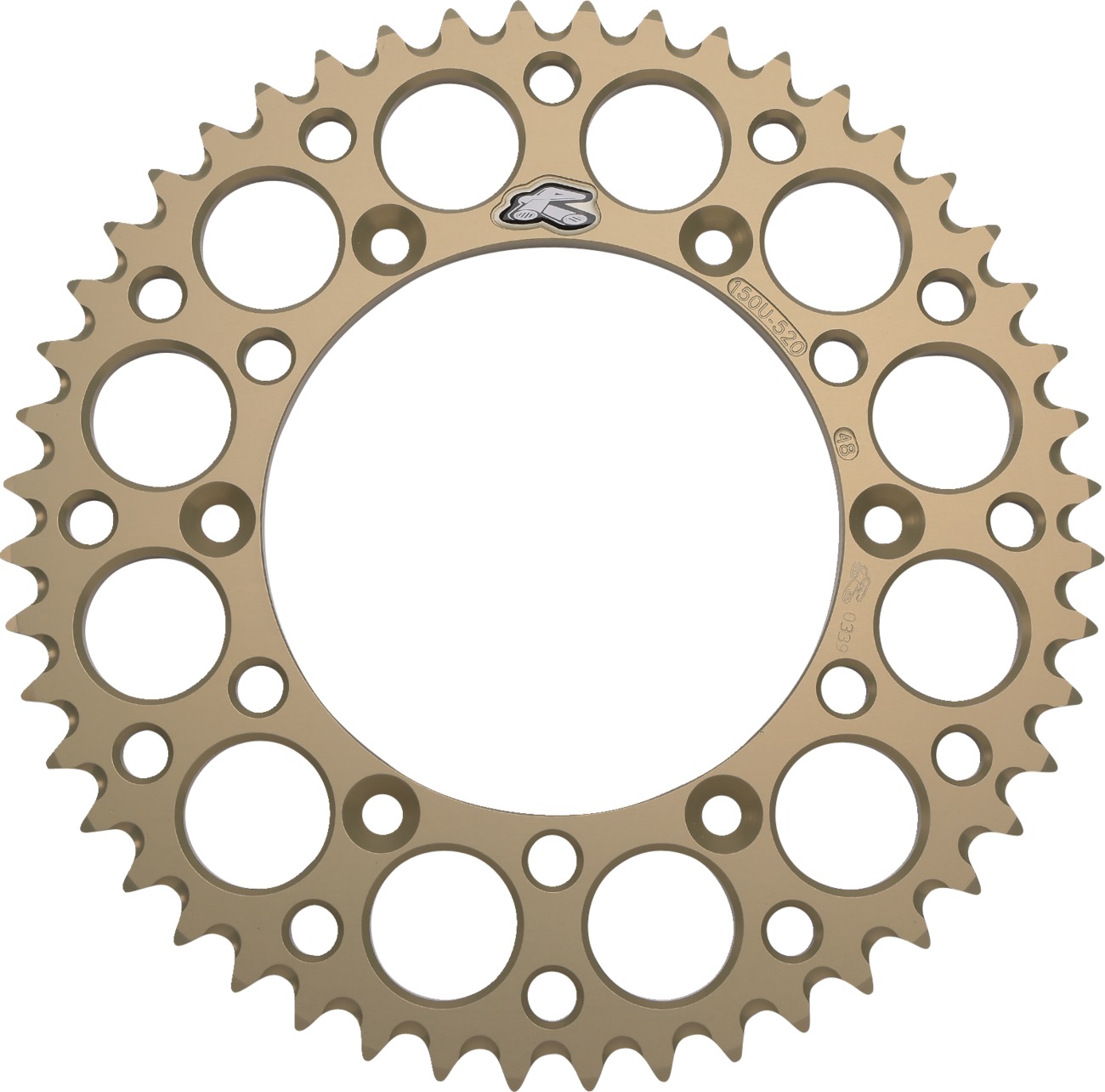 Rear Sprocket LTD - H Anod 520-48 Teeth - For 99-20 Yam YZ125/G-250F/400-450/ 88-89 Hon XR250R - Click Image to Close