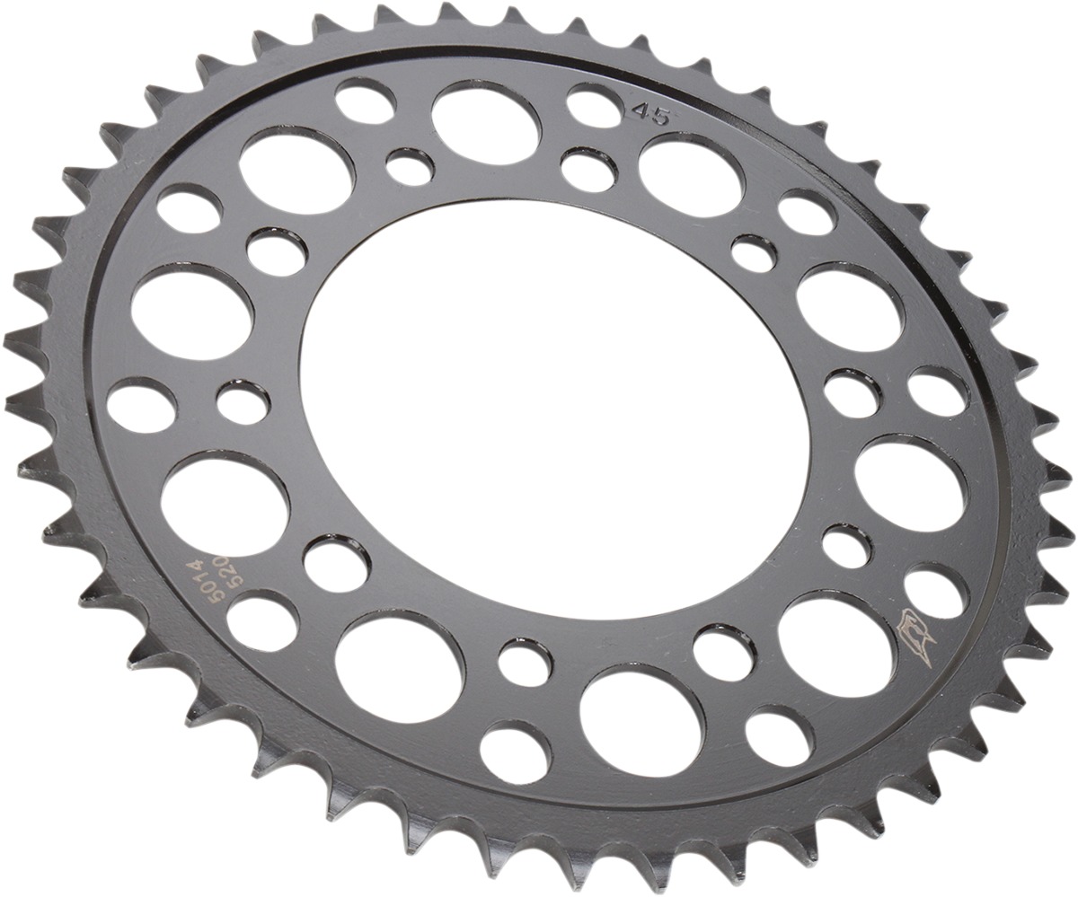 Steel 520 45T Drive Sprocket Zinc - For 99-02 Yamaha YZF-R6 99-00 Honda CBR600F4 - Click Image to Close