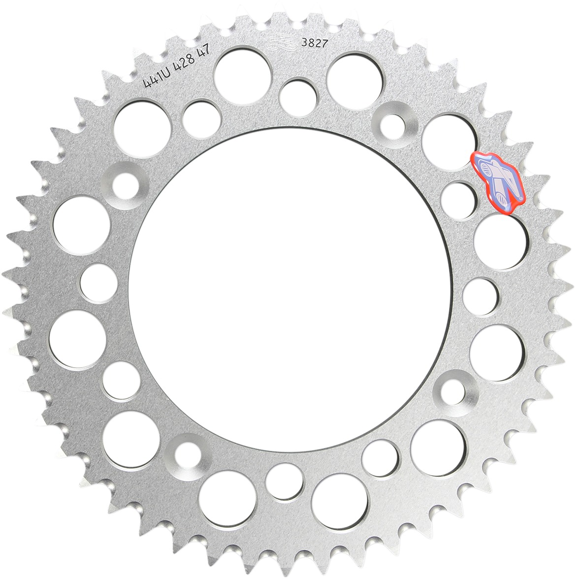 Rear Sprocket - Silver 428-47 Teeth - For 04-19 KTM 85SX/17-20 Husqvarna Tc85/2023 Gas Gas MC85 - Click Image to Close