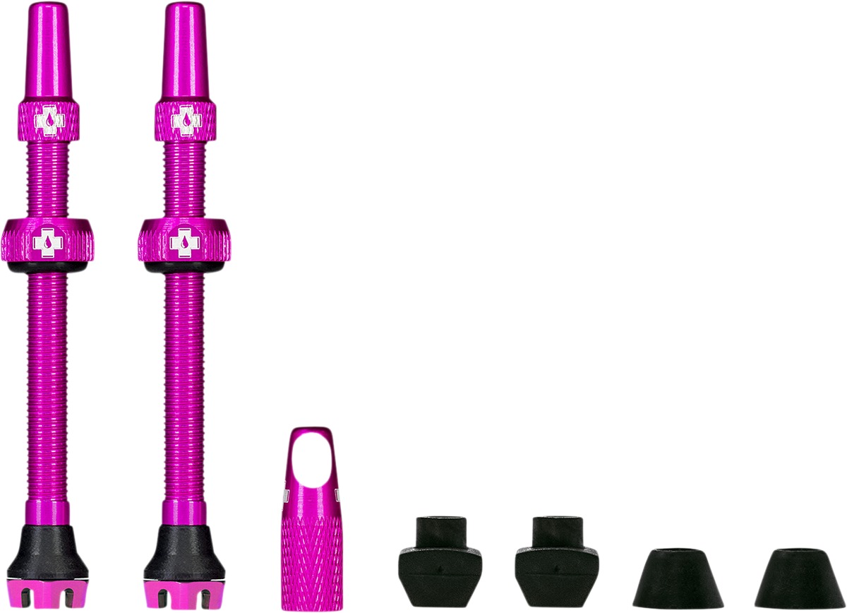 Tubeless Valve - Tubeless Valves/44mm/Pink V2 - Click Image to Close