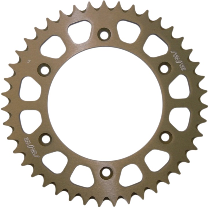 Works Triplestar Aluminum Rear Sprocket 45T - For 90-20 Husq KTM Husaberg - Click Image to Close