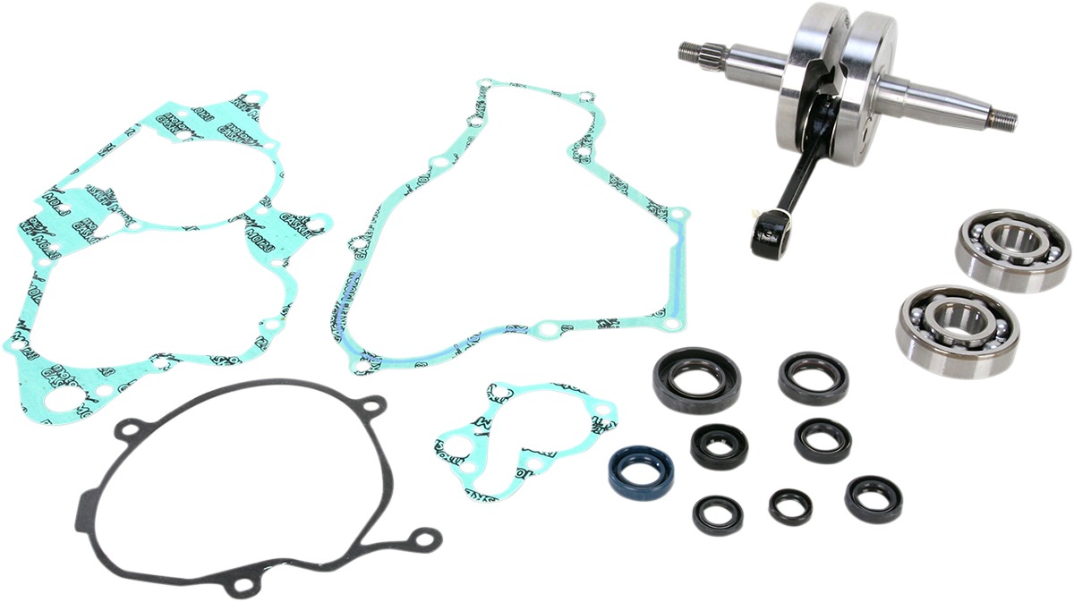 Complete Bottom End Rebuild Kit - For 86-04 Honda CR80R CR85R - Click Image to Close