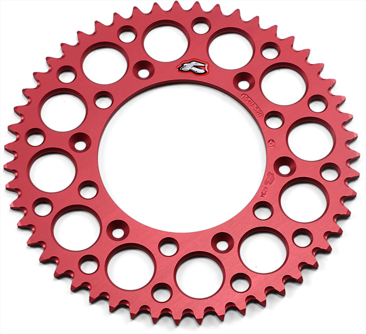 520 51T Rear Sprocket Red - For 83-16 Honda CR/F XR - Click Image to Close