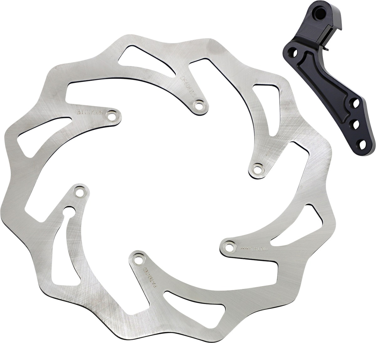 Oversize Wave Solid Brake Rotor Kit - KTM - Click Image to Close