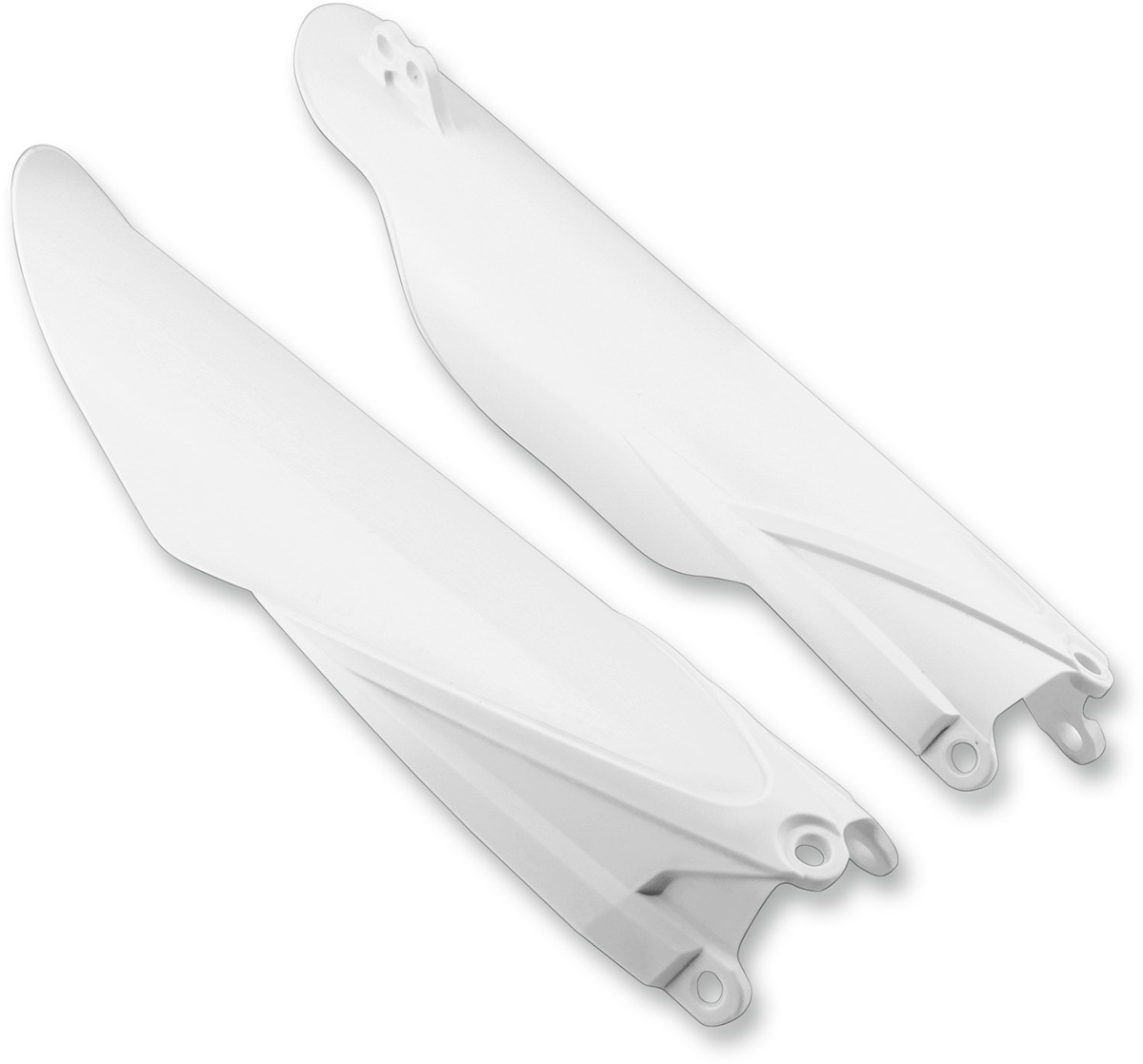 White Fork Guards - Fits Various 05-24 WRF/YZ/YZF Models - Click Image to Close