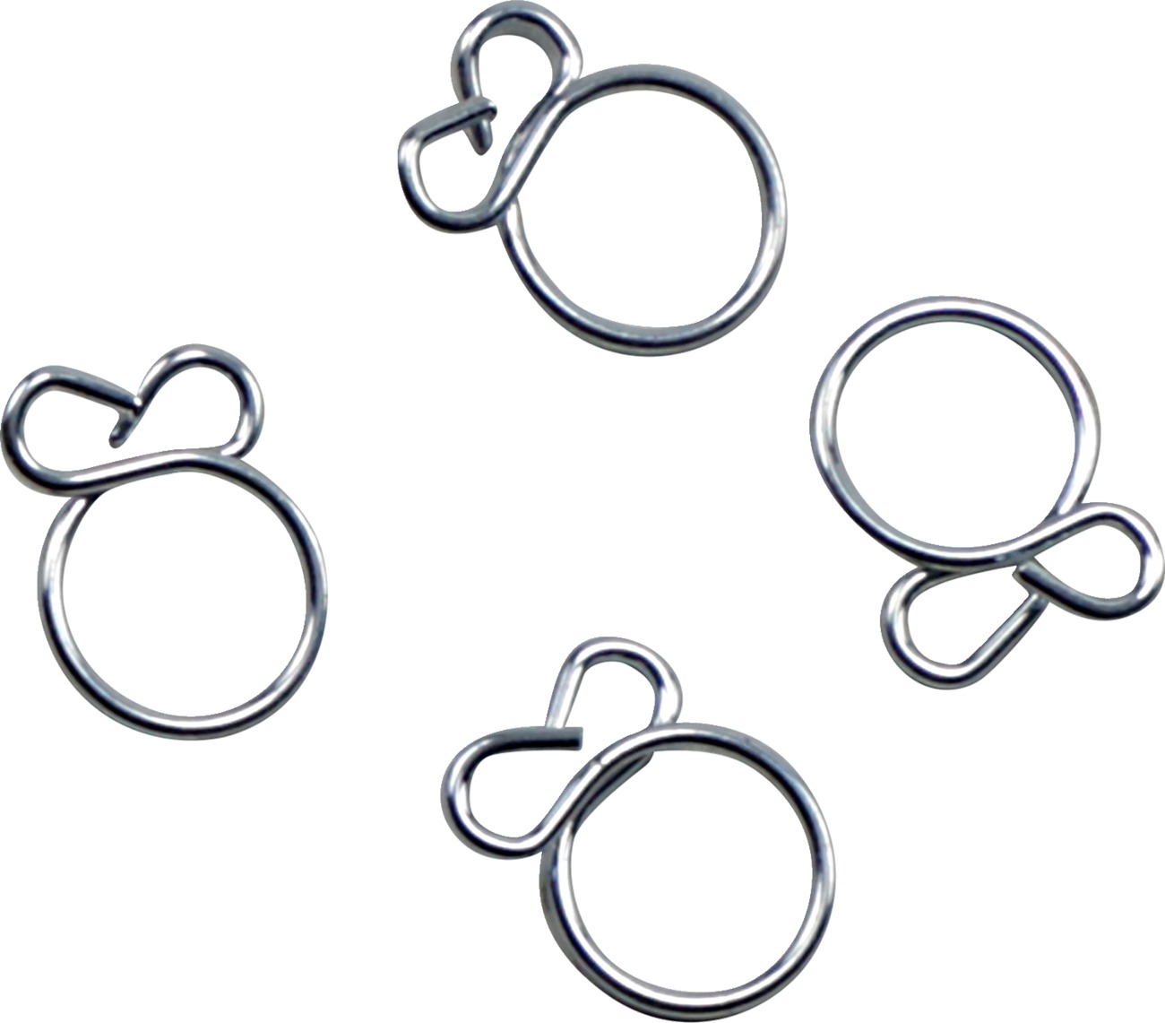 Hose Clamps - Hose Clamp 4Pk 7.6mm - Click Image to Close