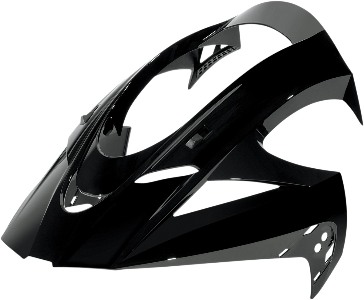 ICON Variant Helmet Visor Solid Black - Replacement visor for ICON Variant helmets - Click Image to Close