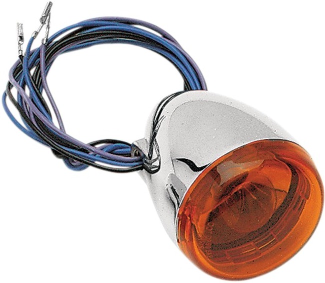 Deuce-Style Turn Signal Lamps - Deuce T/S Rr Amber - Click Image to Close