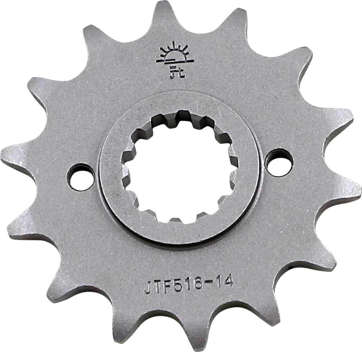 Front Steel Countershaft Sprocket - 14 Tooth 520 - Click Image to Close