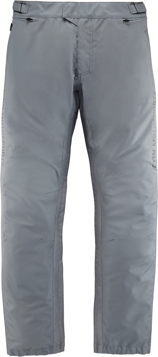 ICON PDX3 Overpant Men's 2XL Gray - Waterproof overpant for street riding - Click Image to Close