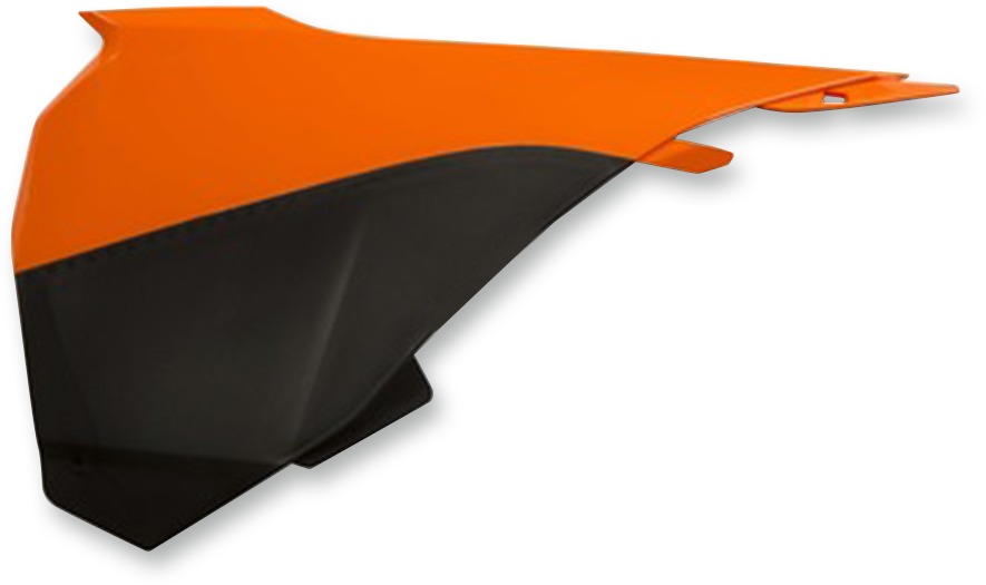 13-17 KTM SX85 Airbox Cover Left Side - Orange/Black - Click Image to Close