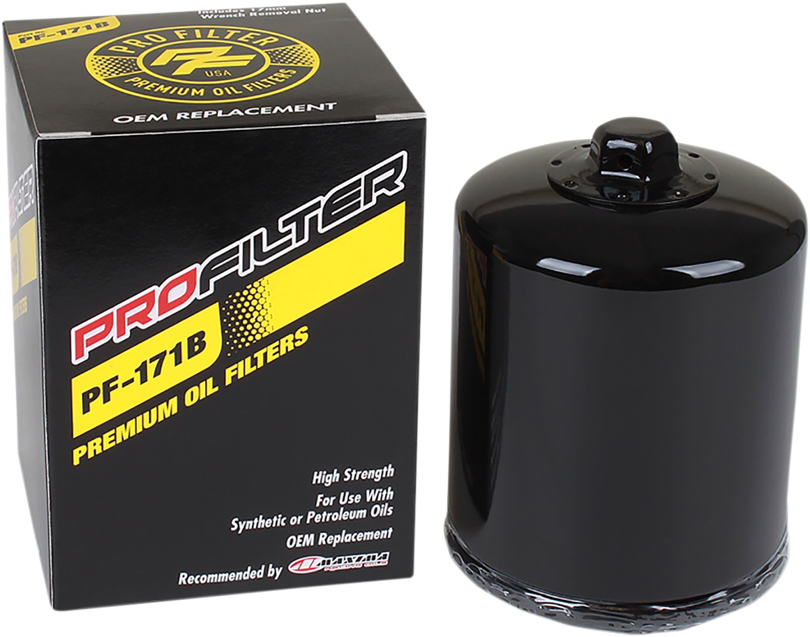 V-Twin Oil Filters - Black Oil Filter - Click Image to Close