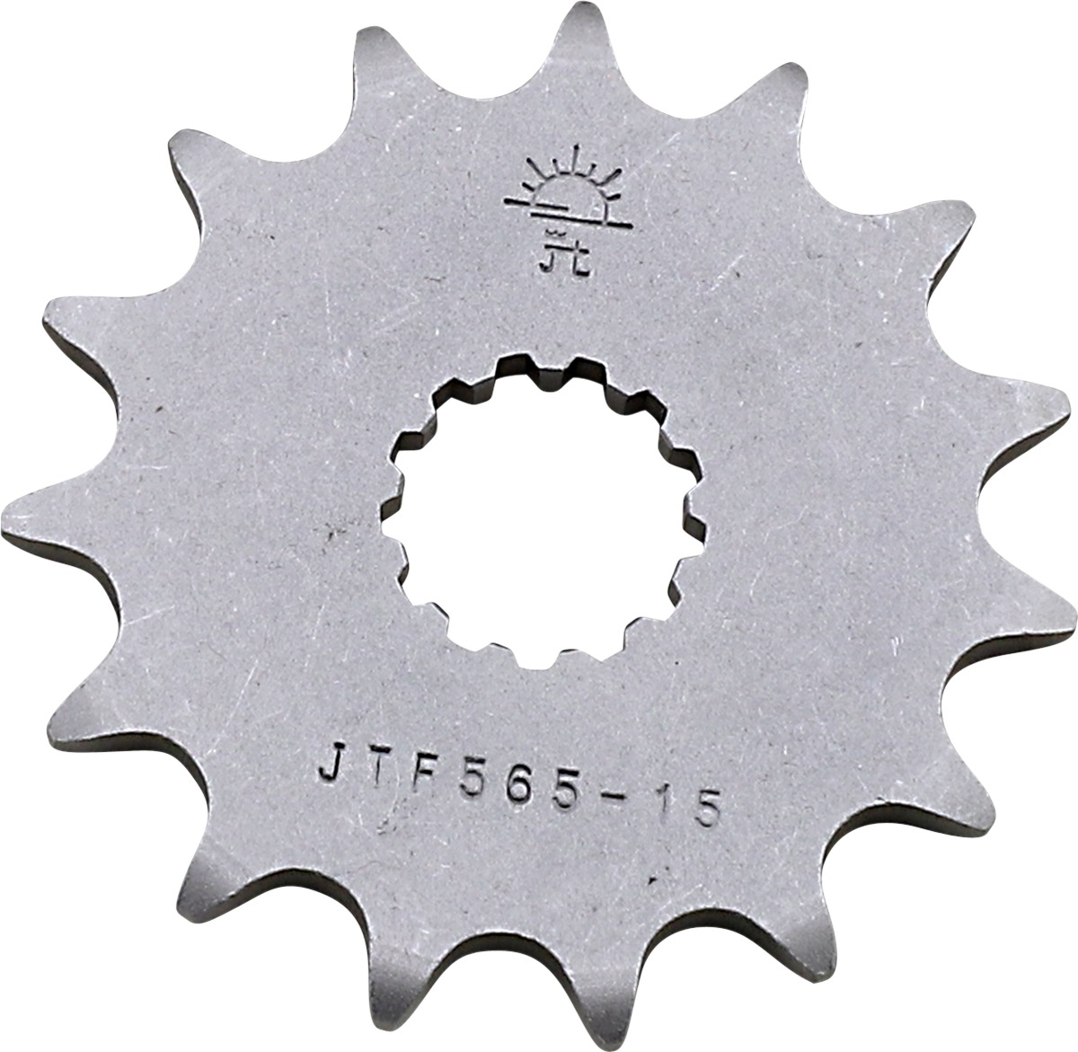 Front Steel Countershaft Sprocket - 15 Tooth 520 - Click Image to Close