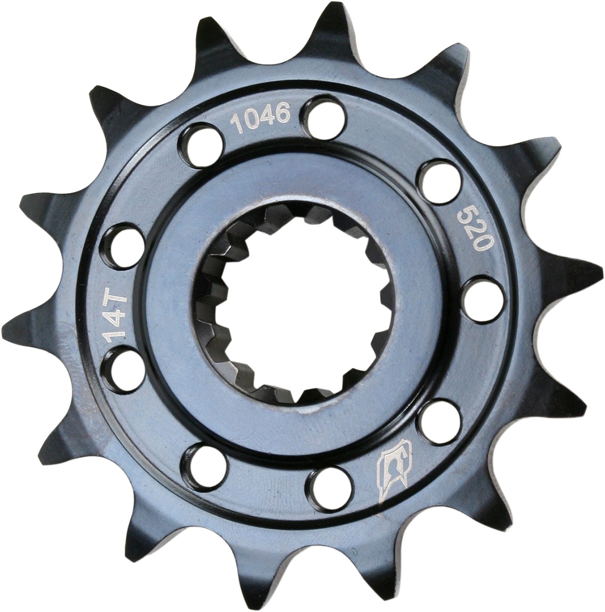 520 Steel Front Sprockets - Driven Spkt 1046-520-14 - Click Image to Close