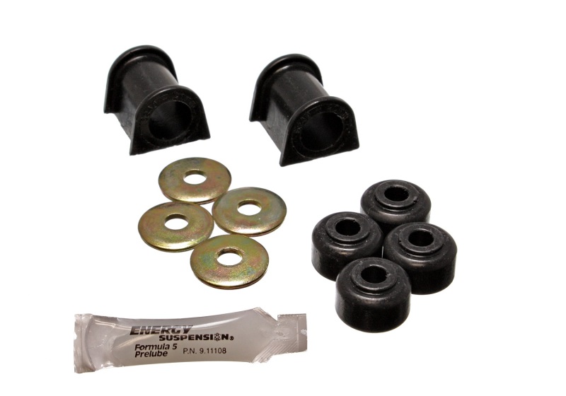 Black 20mm Front Sway Bar Bushings (Sway bar end link - For 90-94 Mitsubishi Eclipse AWD - Click Image to Close