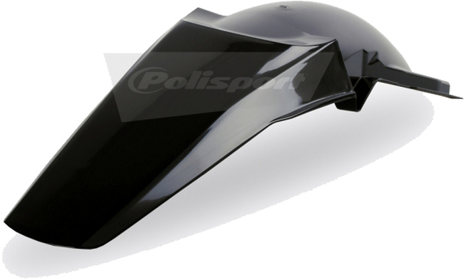 Rear Fender - Black - For 03-07 Kawasaki KX250 03-05 KX125 - Click Image to Close