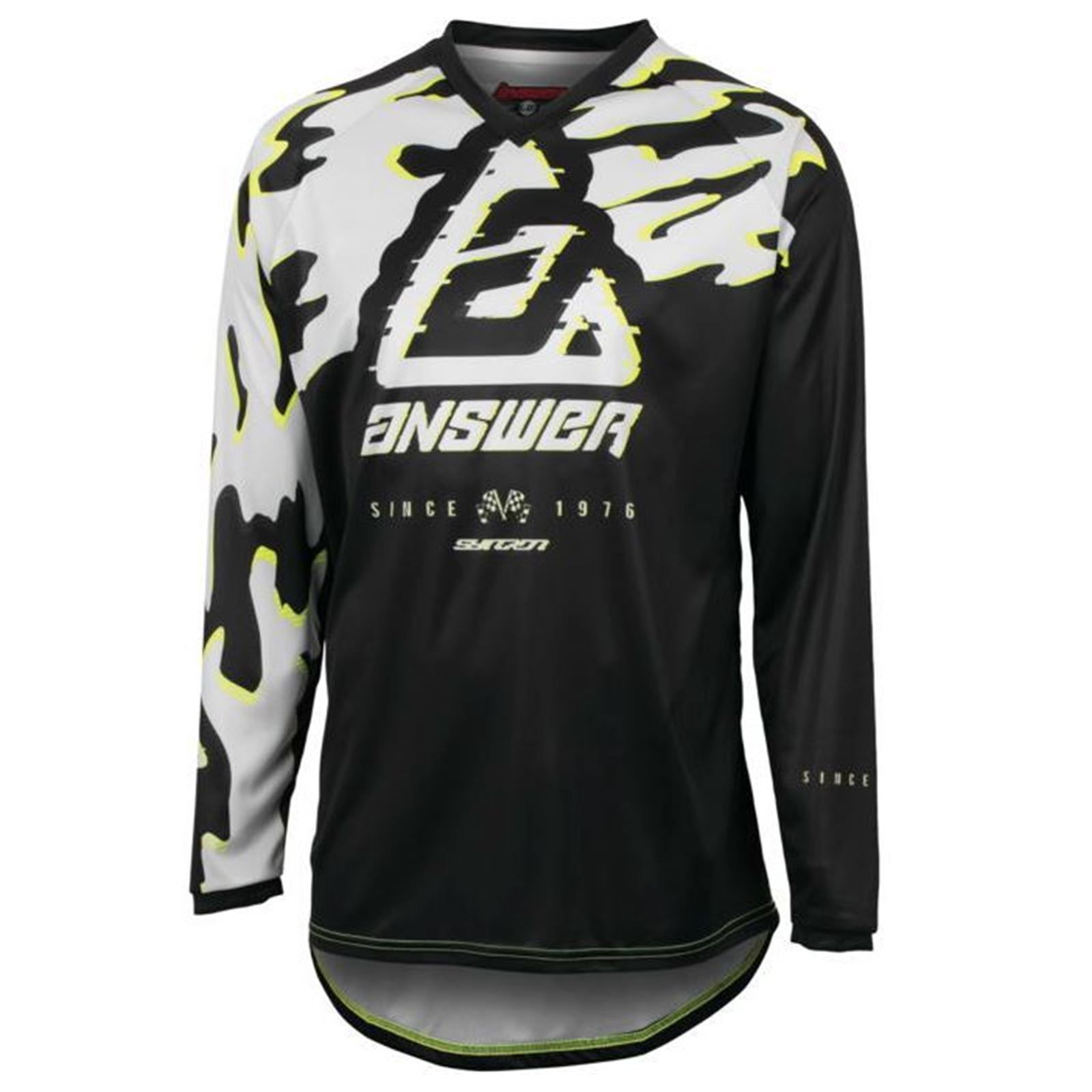 23.5 Syncron Meltdown Jersey Grey/Hyper Acid/Black - Small - Click Image to Close