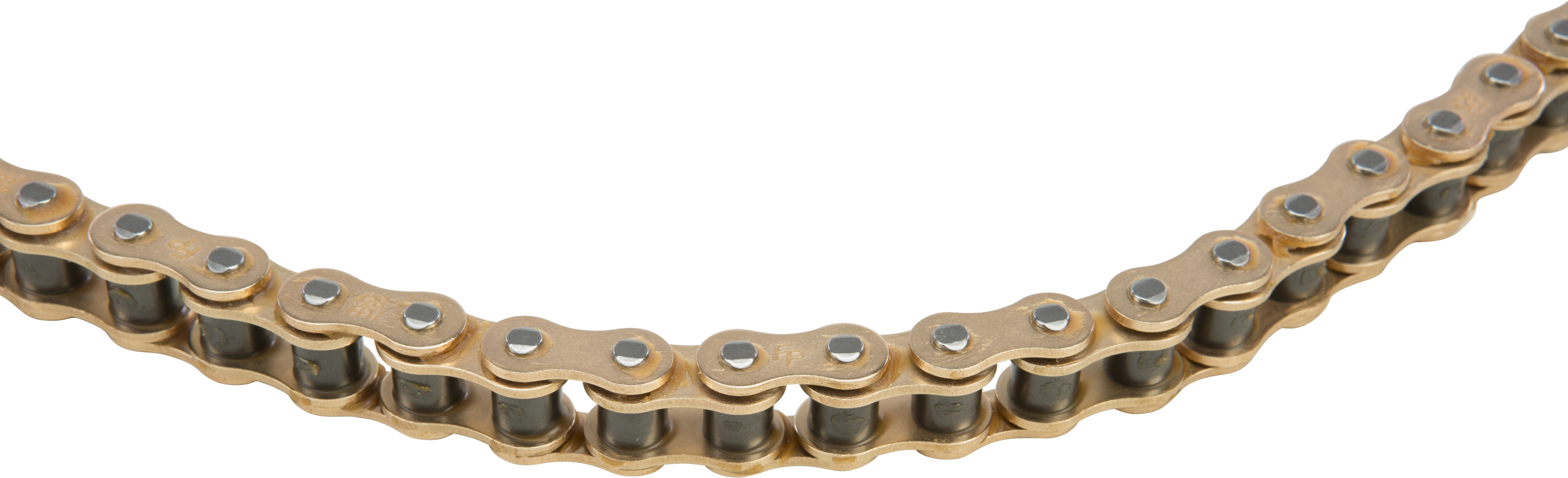 Heavy Duty Roller Chain 428 Pitch X 120 Links Gold - Click Image to Close