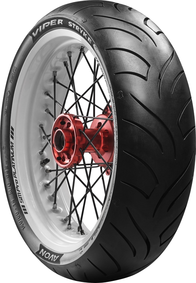 Avon Viper Stryke AM63 150/70-13 Rear Scooter Tire - Click Image to Close