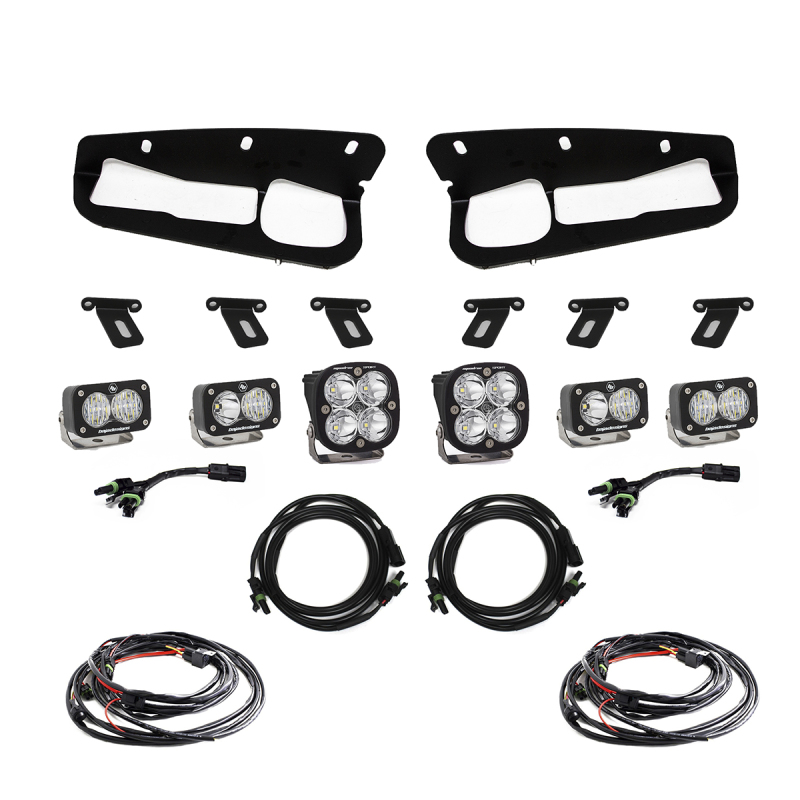 2021+ Ford Bronco Fog Pocket Kit Sportsmen - Click Image to Close