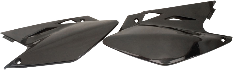 Side Panels - Black - For 06-08 Kawasaki KX450F - Click Image to Close