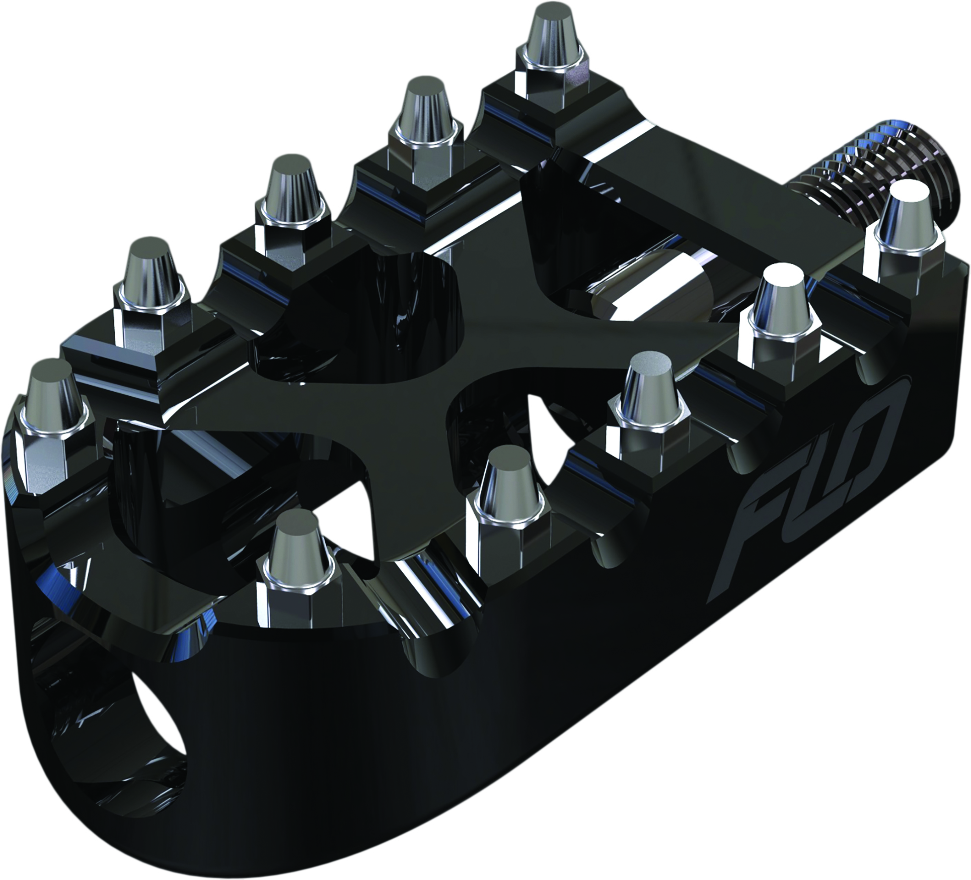 Moto Style Shifter Pegs - Black - Click Image to Close