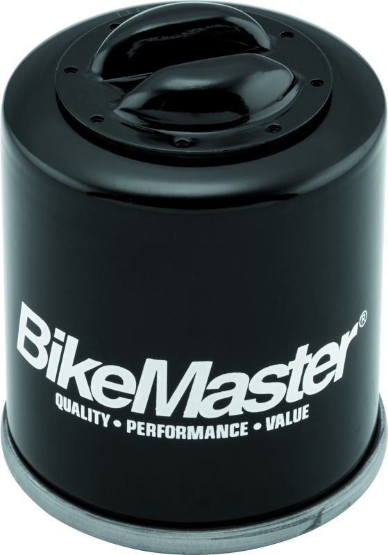 BikeMaster Aprilia BM-183 Oil Filter - Black - Click Image to Close