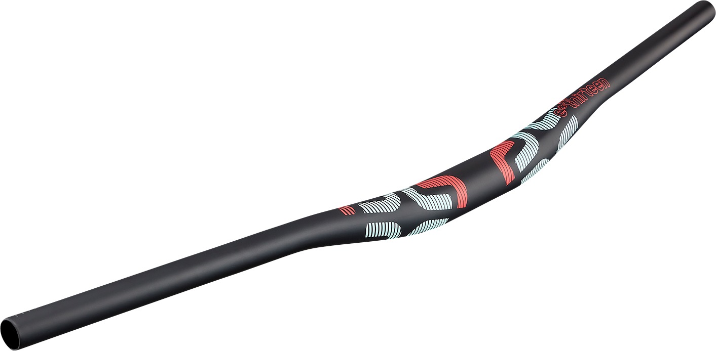 Race Carbon Handlebars - Race35Bar 20mm Seafoam/Red - Click Image to Close