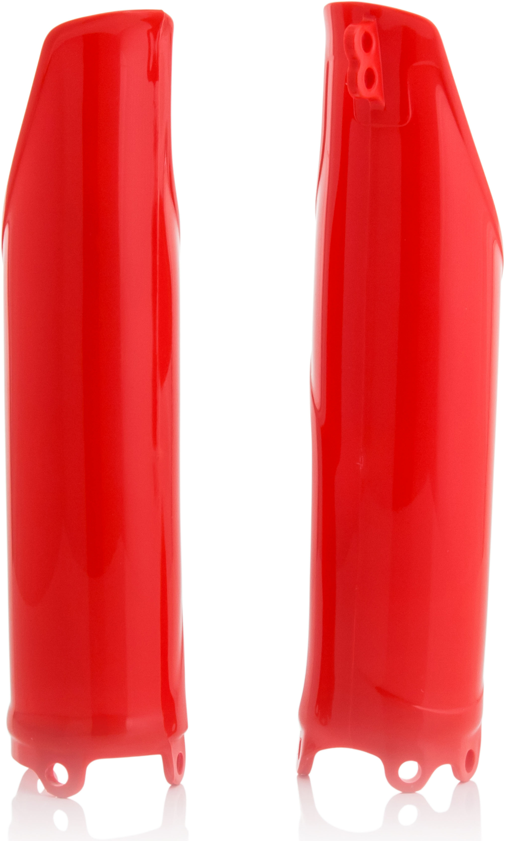 Lower Fork Cover Set - Red - For 17-18 CRF450R/RX, 2018 CRF250R - Click Image to Close