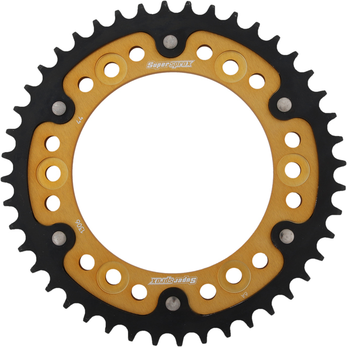 Stealth Rear Sprocket 44T Gold - Honda CBR RC51 - Click Image to Close