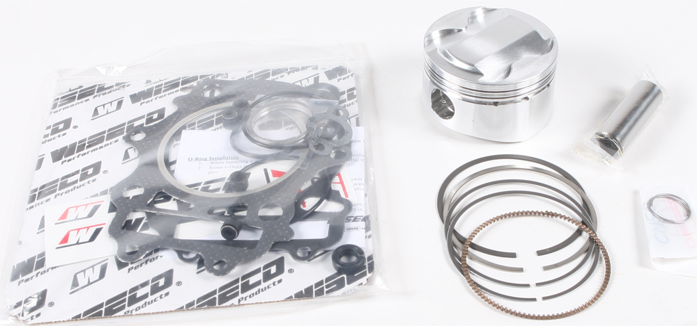 Top End Piston Kit 10.5:1 Compression - 80.00mm Bore (+1.00mm) - For 90-99 Suzuki DR350 - Click Image to Close