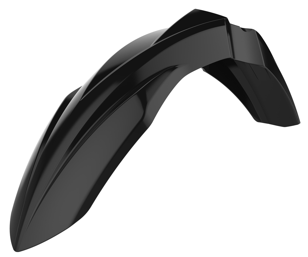 Front Fender - Black - For 17-20 KX250F & 16-21 KX450 - Click Image to Close