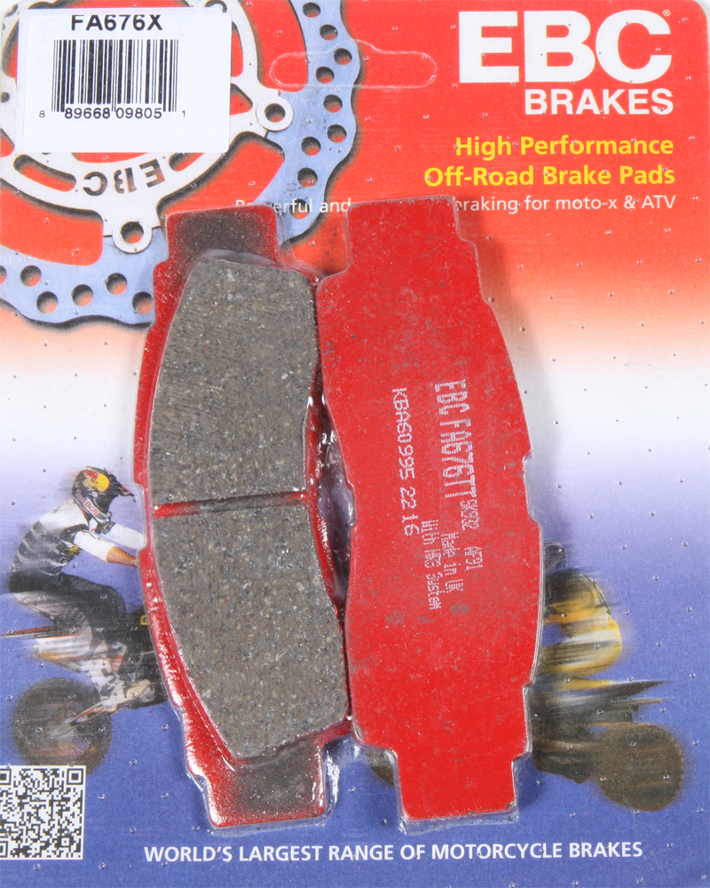 21-24 Yamaha RMAX 2 EPS YXE 10WP Front Left/Right FA-SFA-X Brake Pads - Click Image to Close