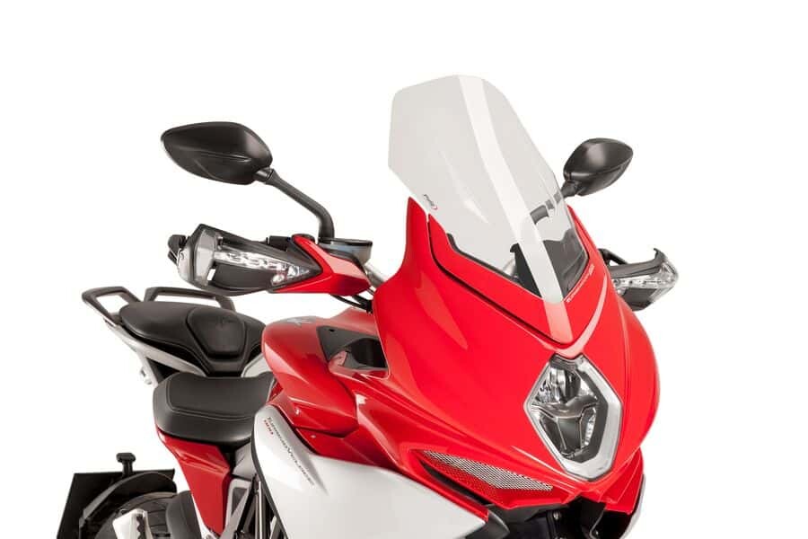 Clear Touring Windscreen - For 15-20 MV Agusta Turismo Veloce 800 / Lusso - Click Image to Close