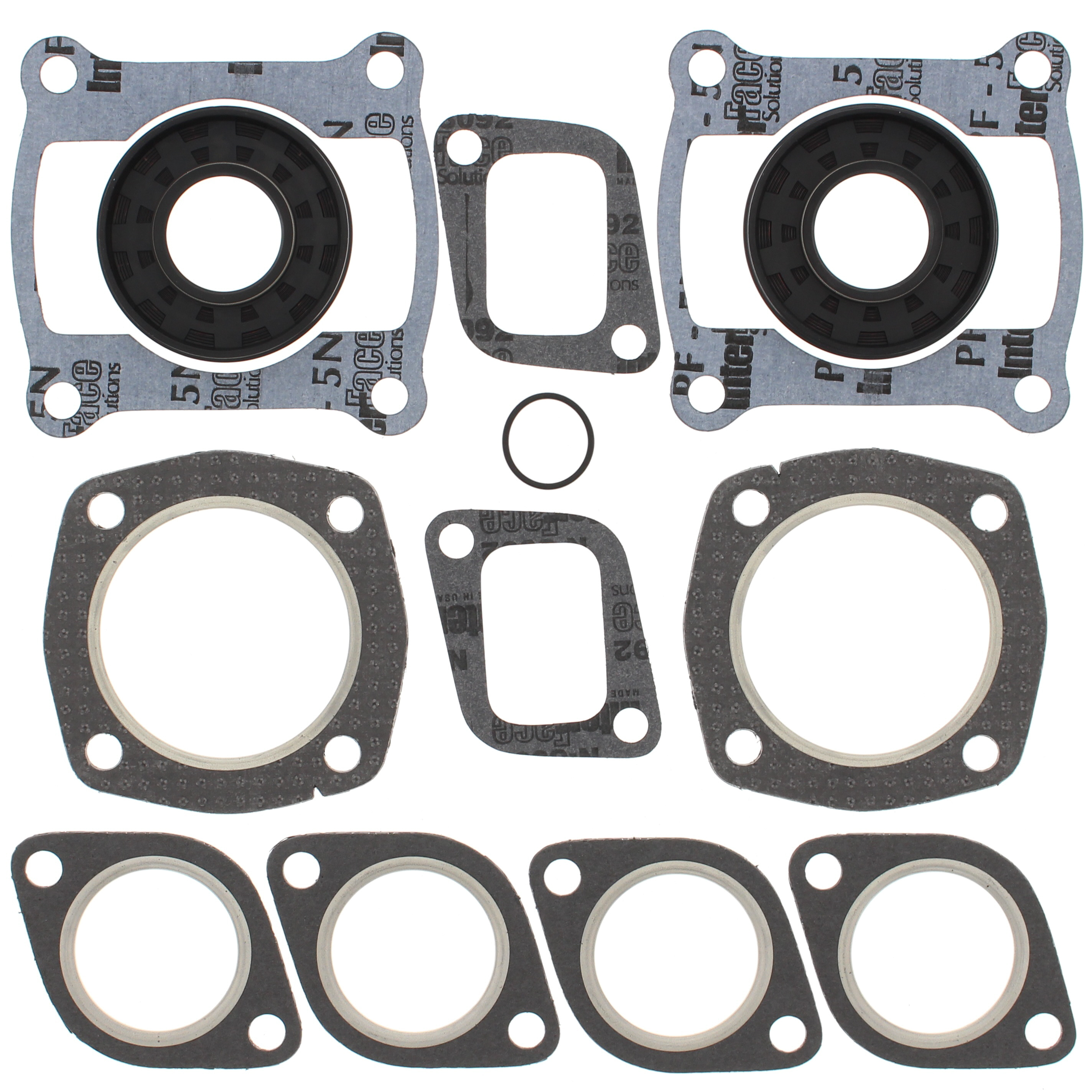 Vertex Pistons Complete Gasket Kt W/Oil Seals - Click Image to Close