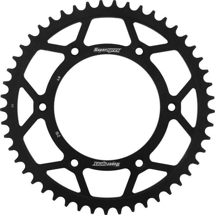 Rear Steel Sprocket 49T - Black - Click Image to Close