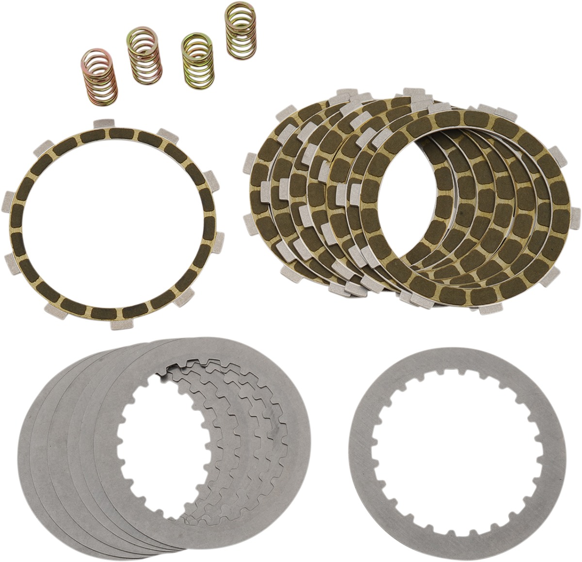 Dirt Digger Complete Clutch Kit - For 95-06 Kawasaki KDX200 KDX220R - Click Image to Close