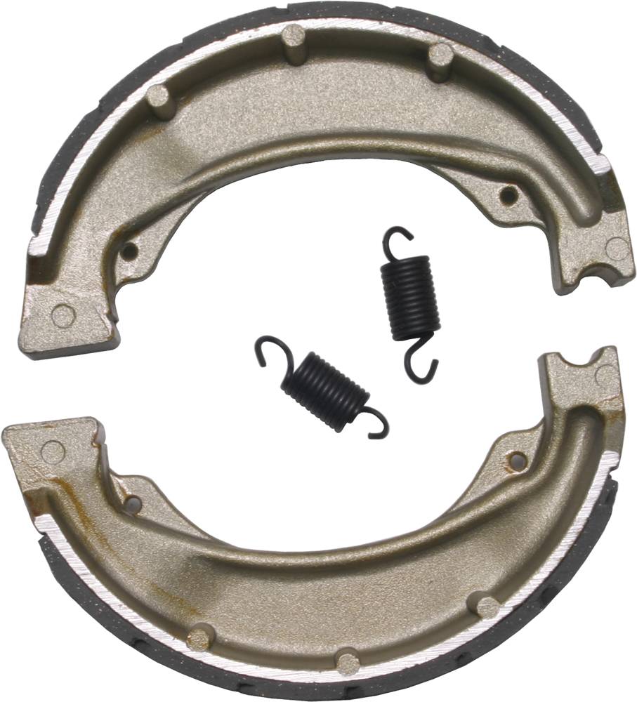 Grooved Organic Brake Shoes - Honda TRX250 GB500 - Click Image to Close