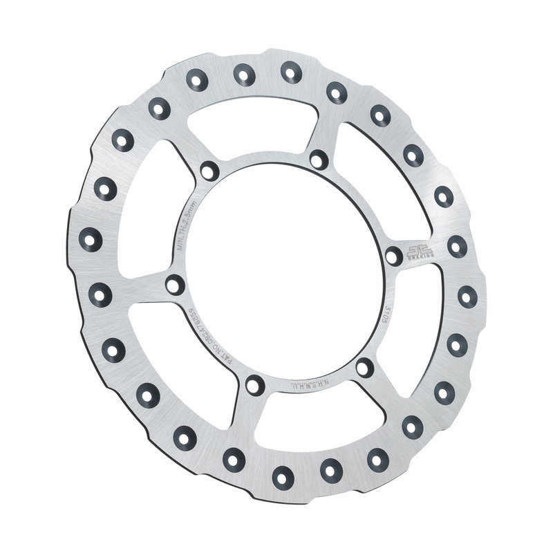 Front Brake Rotor - For 89-07 Suzuki RM125/RM250 & 01-07 Yamaha YZ125/250/450 - Click Image to Close