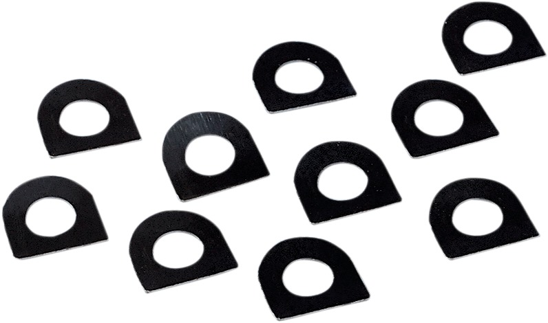 10 Pack Footpeg Spring Washers - For Male-Male H-D Footpegs - Click Image to Close