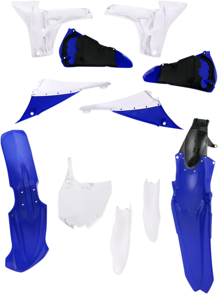 Blue Plastic Kit - For 10-13 Yamaha YZ450F - Click Image to Close