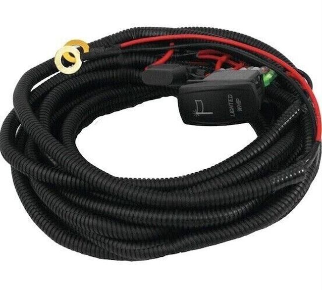 DragonFire Racing Whip Harness - 2 Seat- Dual - Click Image to Close