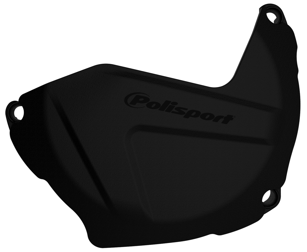 Clutch Cover Protector - Black - For 09-21 Kawasaki KX250F - Click Image to Close