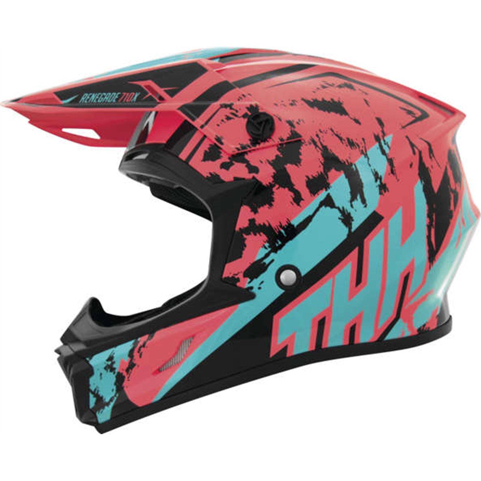 THH Helmets T710X Renegade Cor/Bu Ymd - Click Image to Close