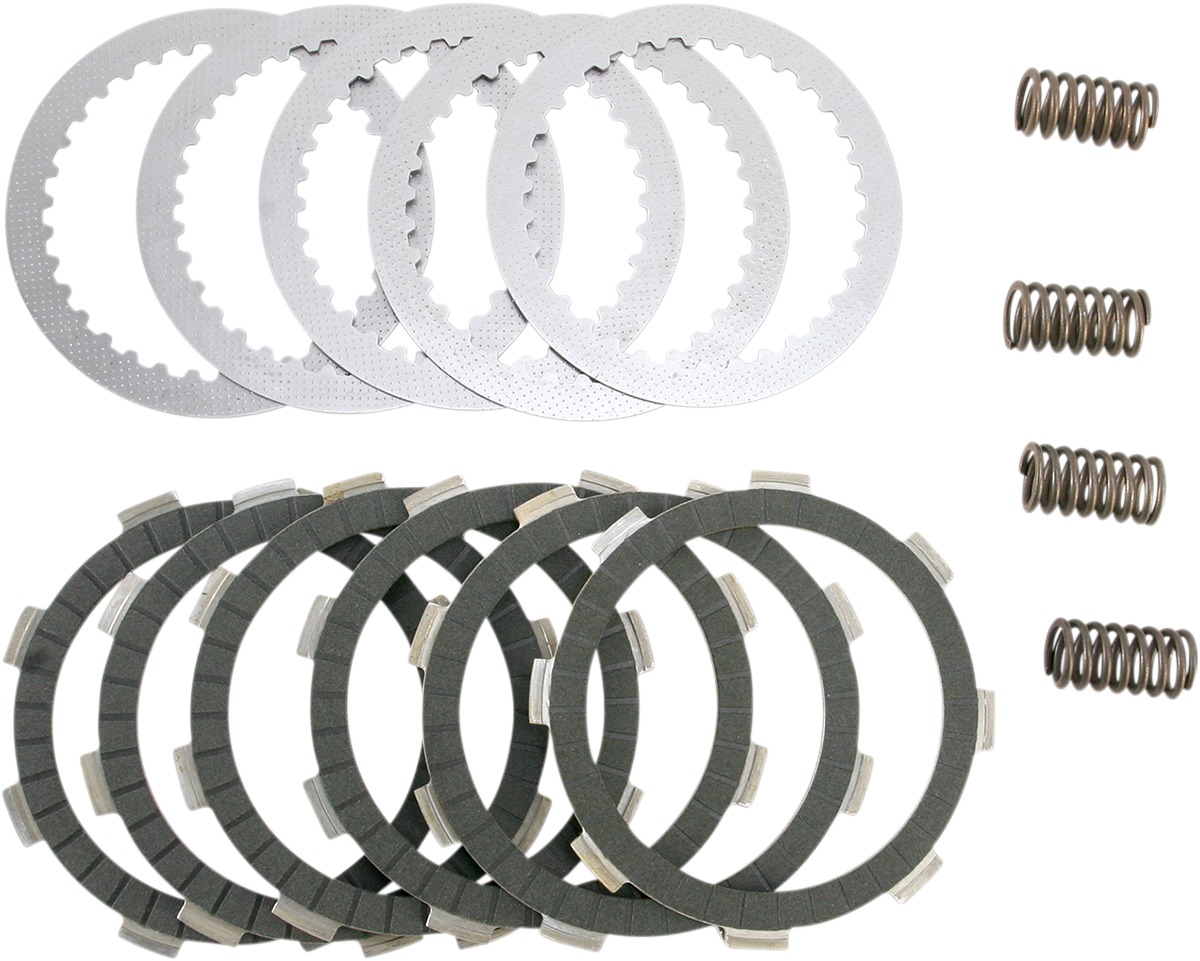 DRCF Complete Clutch Kit - CFK Plates, Steels, & Springs - Click Image to Close