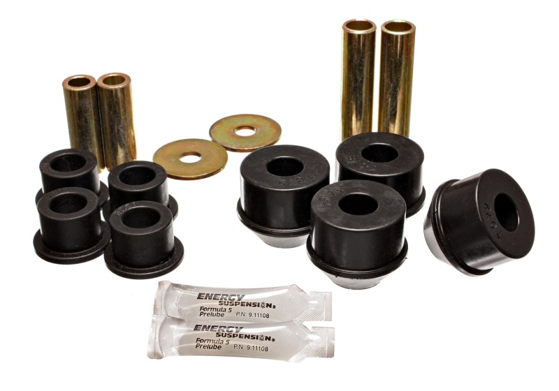 92-95 Toyota MR2 Black Front Control Arm Bushing Set (includes Strut Bushings) - Click Image to Close