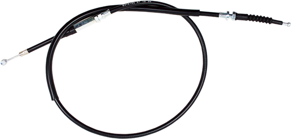 Black Vinyl Clutch Cable - For 89-06 Kawasaki KDX200/R - Click Image to Close