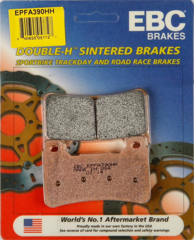 Sintered Extreme Pro Brake Pads - For 04-17 Honda CB CBR VFR - Click Image to Close