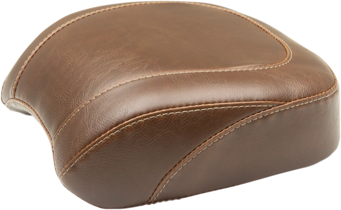 Tripper Smooth Wide Brown Pillion Pad - For 18-19 HD FXFB - Click Image to Close